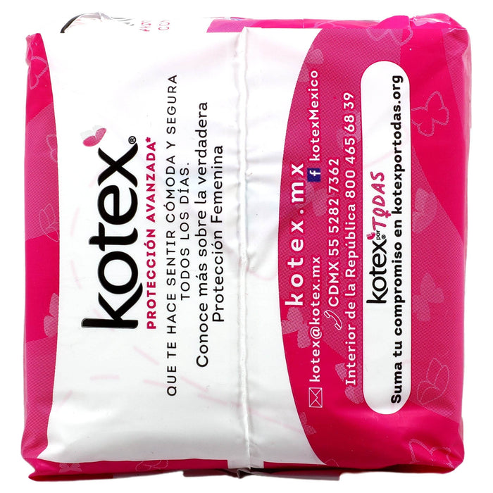 Toallas Kotex Anatomica Con Alas Con 10 - WeCare Pharma