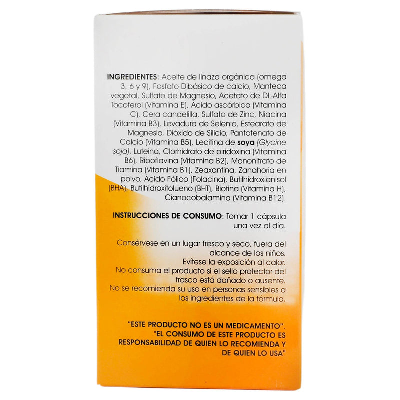 Lutan 1.5G Con 60 Capsulas (Omega 3 6 Y 9/Vitaminas/Luteina/Zeaxantina) - WeCare Pharma