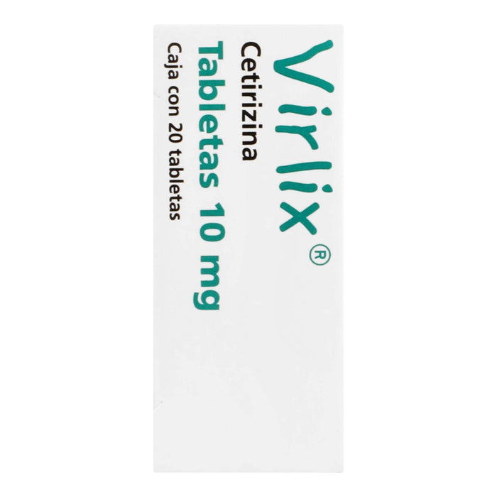 Virlix 10Mg Con 20 Tabletas (Cetirizina) - WeCare Pharma
