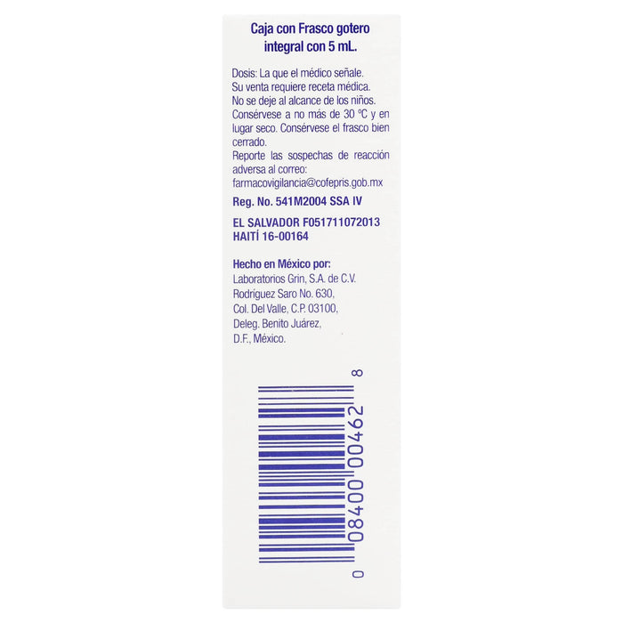 Kedrop Gotas 0.05% 5Ml (Ketotifeno) - WeCare Pharma