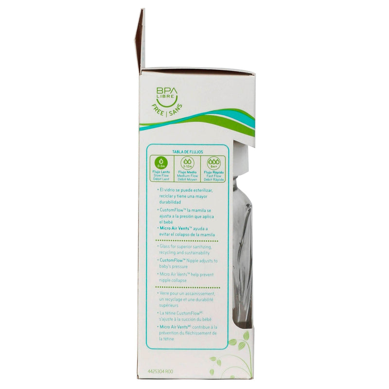 Biberon Vidrio 4Oz Evenflo - WeCare Pharma