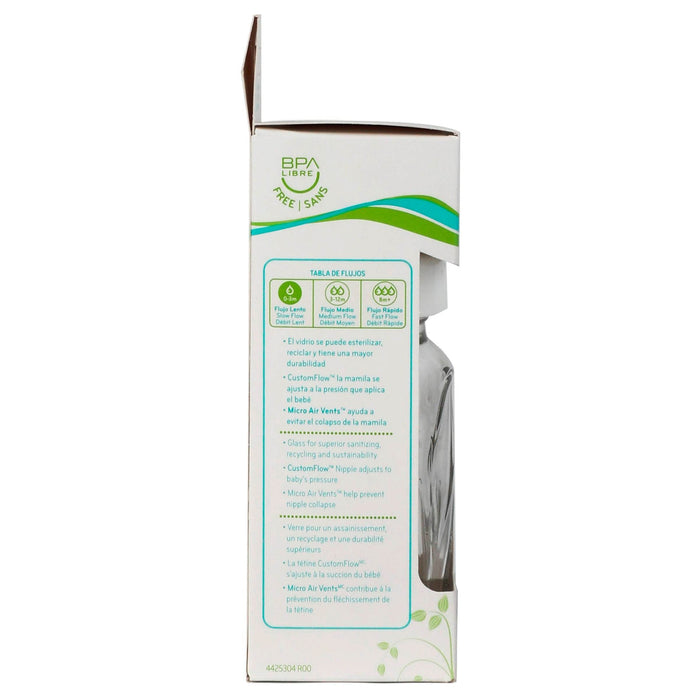 Biberon Vidrio 4Oz Evenflo - WeCare Pharma