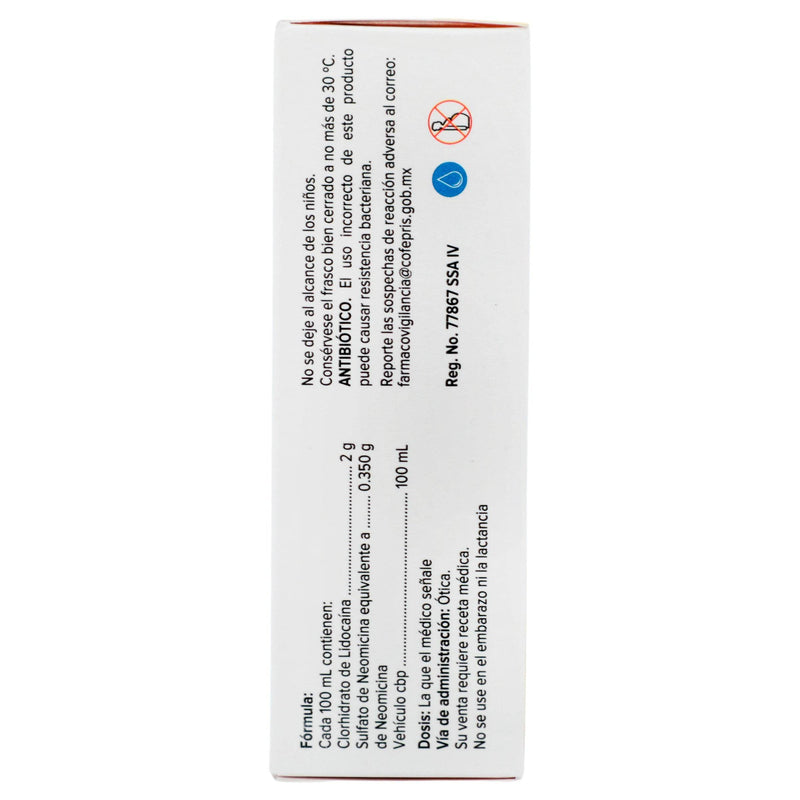 Otilin Gotas Oti 20Ml (Lidocaina/Neomicina) - WeCare Pharma