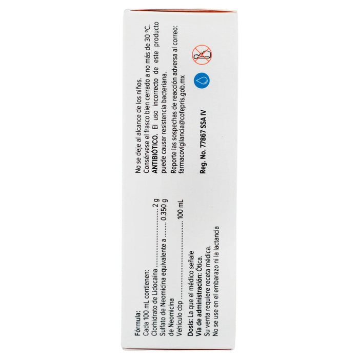 Otilin Gotas Oti 20Ml (Lidocaina/Neomicina) - WeCare Pharma