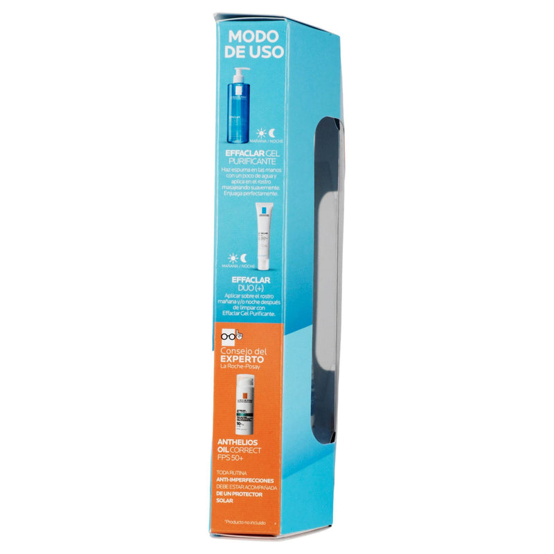 La Roche-P Kit Effaclar Duo 40Ml+Effaclar Gel 50Ml+Anthelios Correct 3Ml - WeCare Pharma