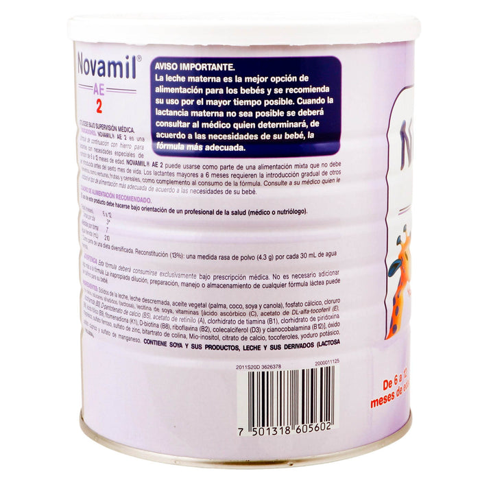 Novamil Ae2 (Formula Lacte) 800G - WeCare Pharma