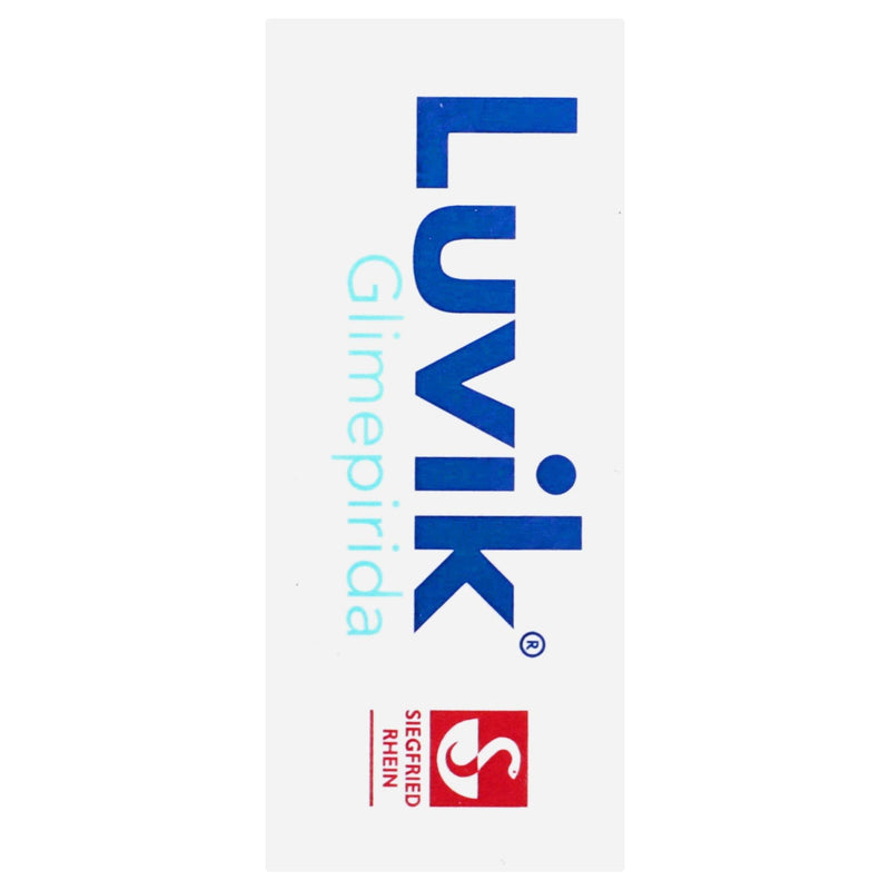 Luvik 4Mg Con 30 Tabletas (Glimepirida) - WeCare Pharma