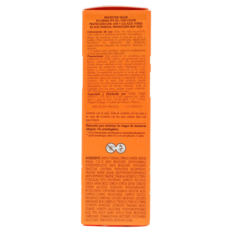 Avene Crema Con Color Fps50 50Ml - WeCare Pharma