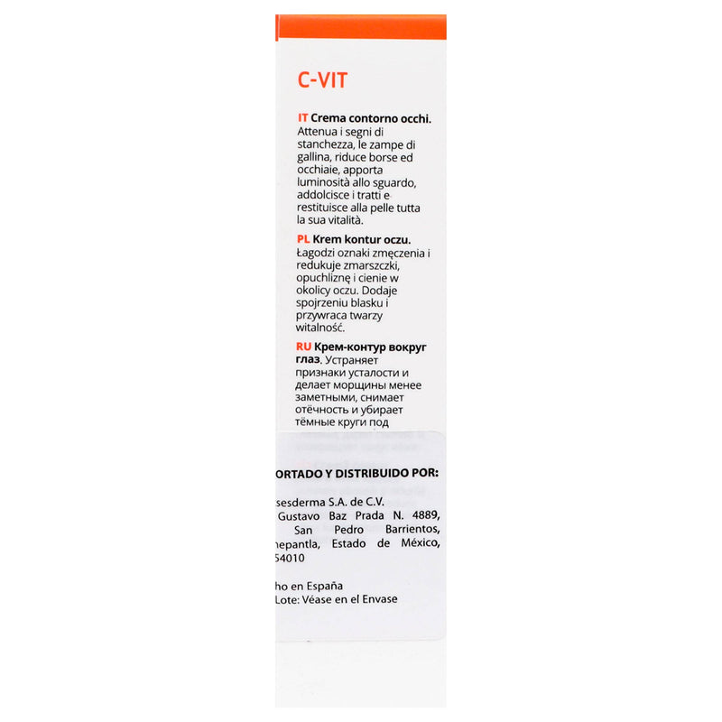 Sesderma C-Vit Crema Contorno De Ojos 15Ml - WeCare Pharma