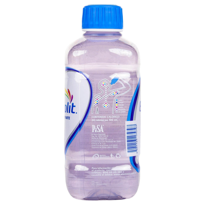 Electrolit Frasco 625Ml Mora Azul (Electrolitos Orales) - WeCare Pharma