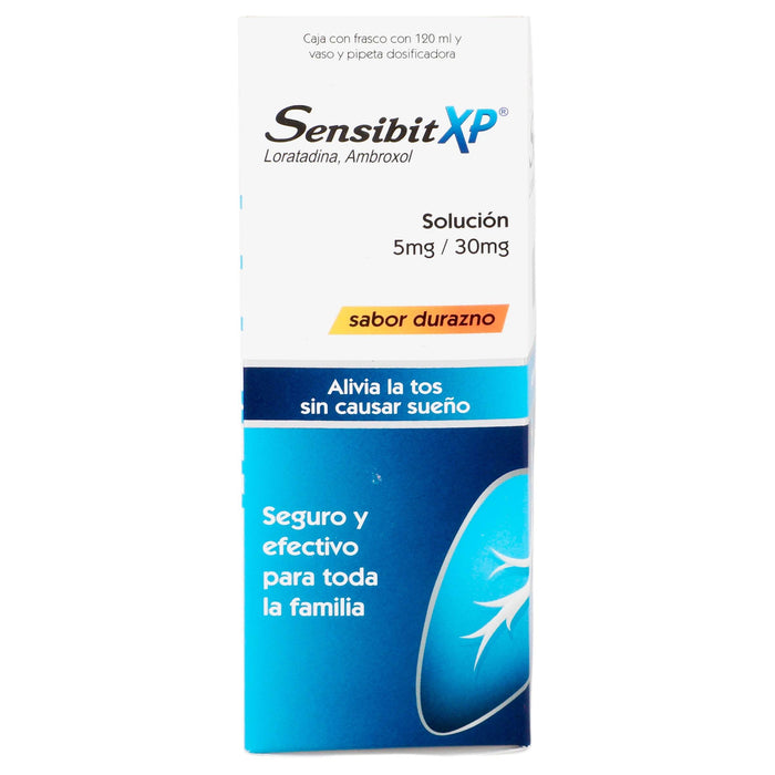 Sensibit Xp Solución 5Mg/30Mg 120Ml (Loratadina/Ambroxol) - WeCare Pharma