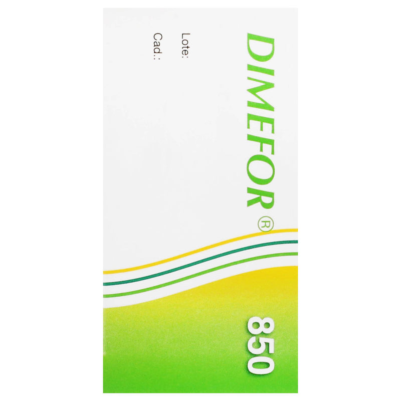 Dimefor 850Mg Con 30 Tabletas (Metformina) - WeCare Pharma