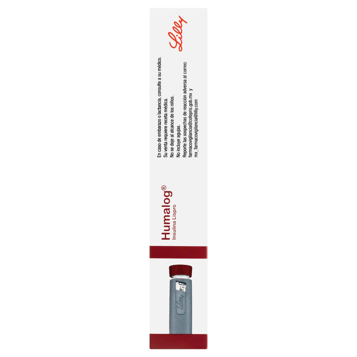 Humalog 100Unid/Ml 3Ml Con 1 Ampulas (Insulina Humana) - WeCare Pharma