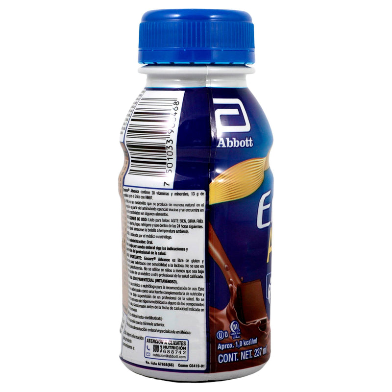 Ensure Advance-Active Frasco 237Ml Chocolate (Suplemento Alimenticio) - WeCare Pharma