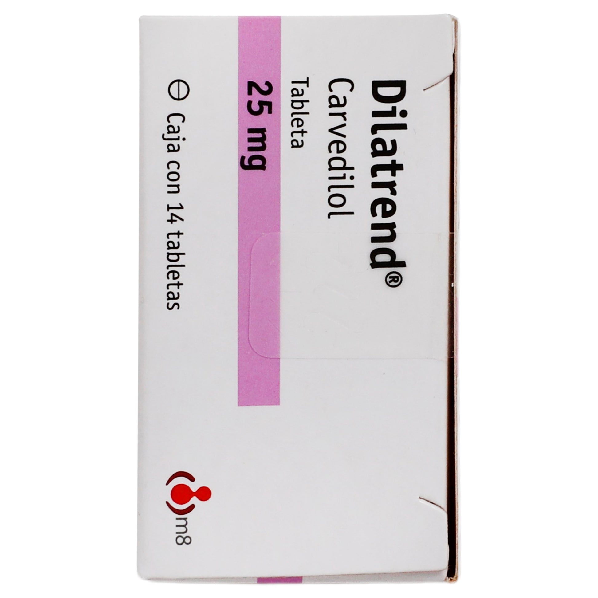 Dilatrend 25Mg Con 14 Tabletas (Carvedilol) 7 - 7501009071457