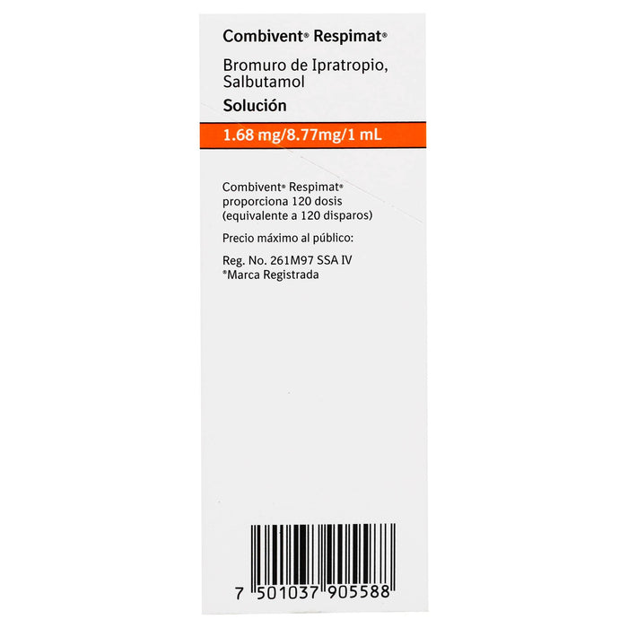 Combivent Respimat Spray 1.68Mg/8.77Mg/Ml Con 1 (Ipratropio/Salbutamol) - WeCare Pharma