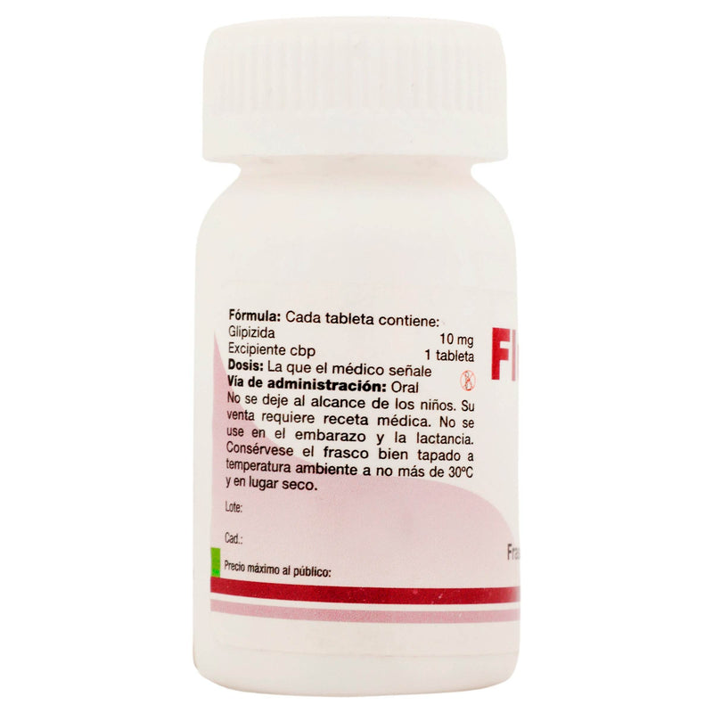 Flumedil (Glipizida) Tabletas 10Mg Con 100 - WeCare Pharma