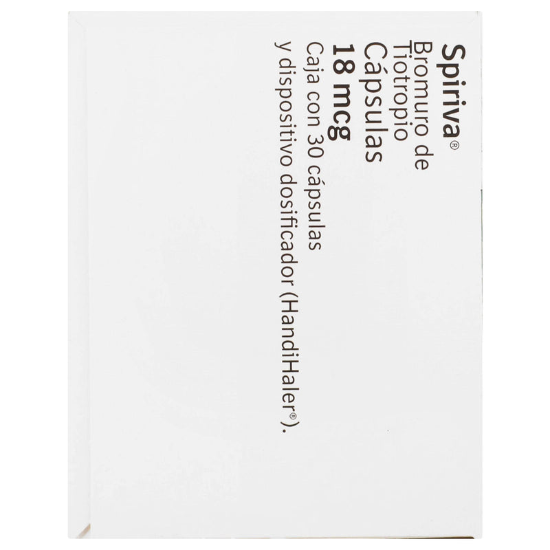 Spiriva 18Mcg Con 30 Con Disp Capsulas (Bromuro De Tiotropio) - WeCare Pharma
