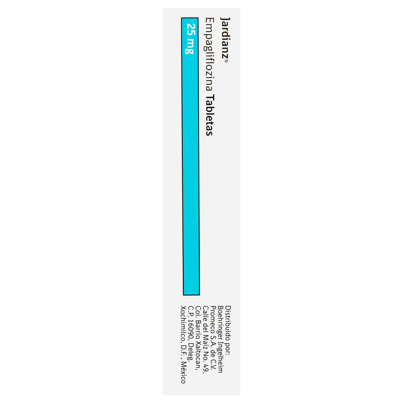 Jardianz 25Mg Con 10 Tabletas (Empagliflozina) - WeCare Pharma
