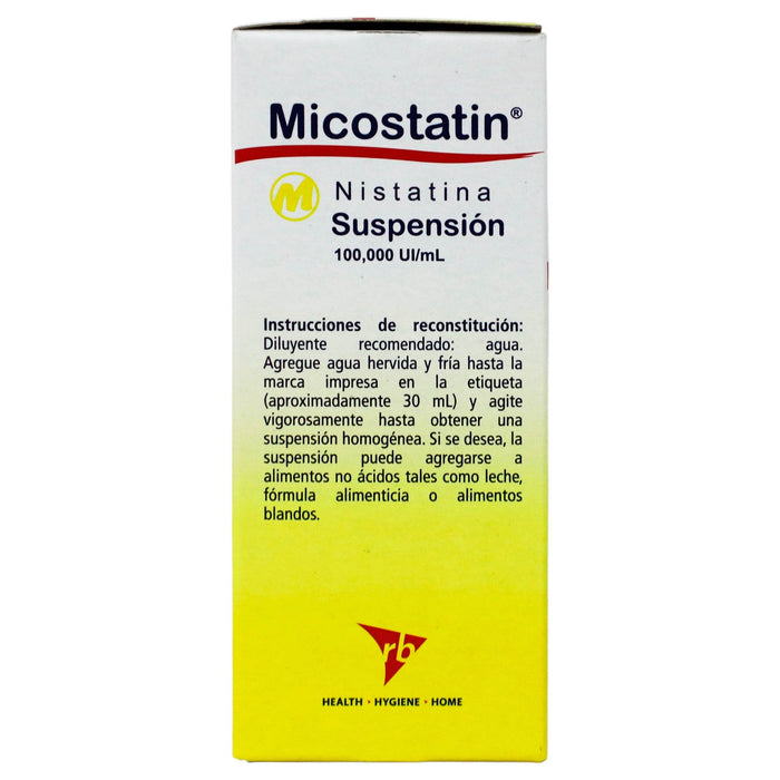 Micostatin Suspensión 100 000Unid/Ml 30D (Nistatina) - WeCare Pharma