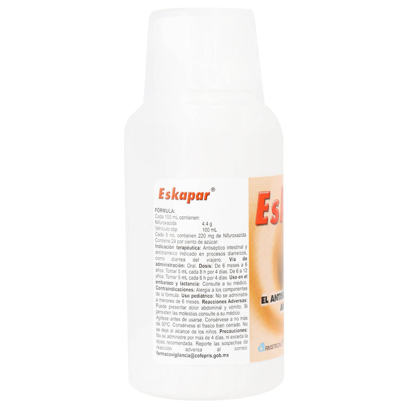 Eskapar Suspensión 220Mg/5Ml Oral (Nifuroxazida) - WeCare Pharma