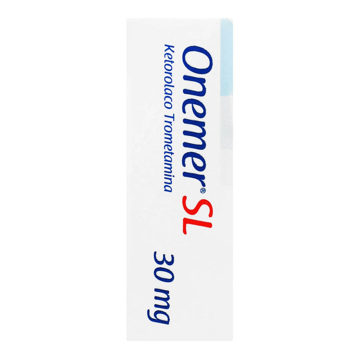 Onemer Sl 30Mg Con 6 Tabletas (Ketorolaco) - WeCare Pharma