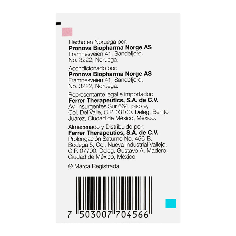 Omacor 1000Mg Con 28 Capsulas (Esteres Etilicos De Acidos Grasos De Omega-3) - WeCare Pharma