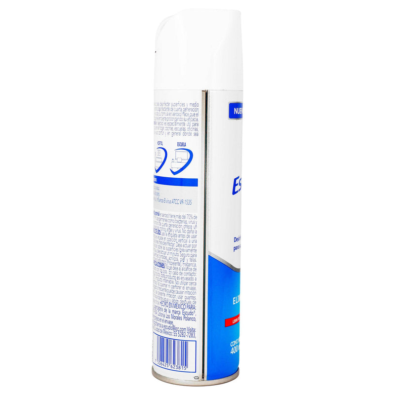 Escudo Desinfectante Antibacterial Aerosol 400Ml - WeCare Pharma