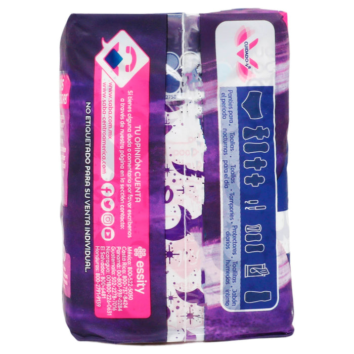 Toallas Saba Buenas Noches Extra Larga Con 12 - WeCare Pharma