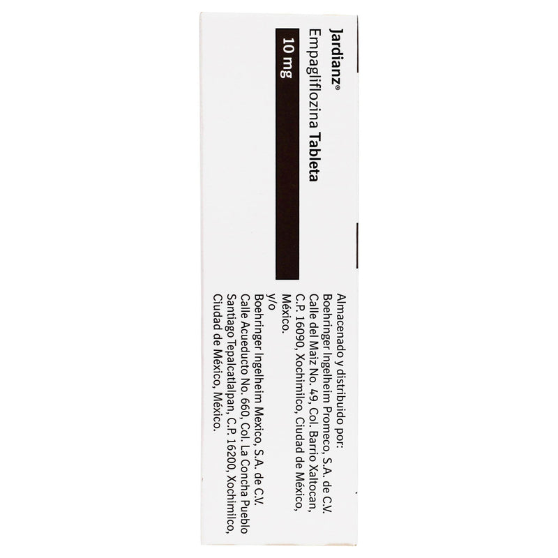 Jardianz 10Mg Con 30 Tabletas (Empagliflozina) - WeCare Pharma