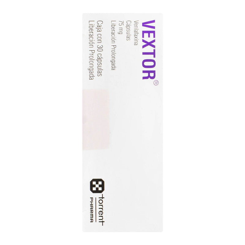 Vextor 75Mg Con 30 Capsulas (Venlafaxina) - WeCare Pharma