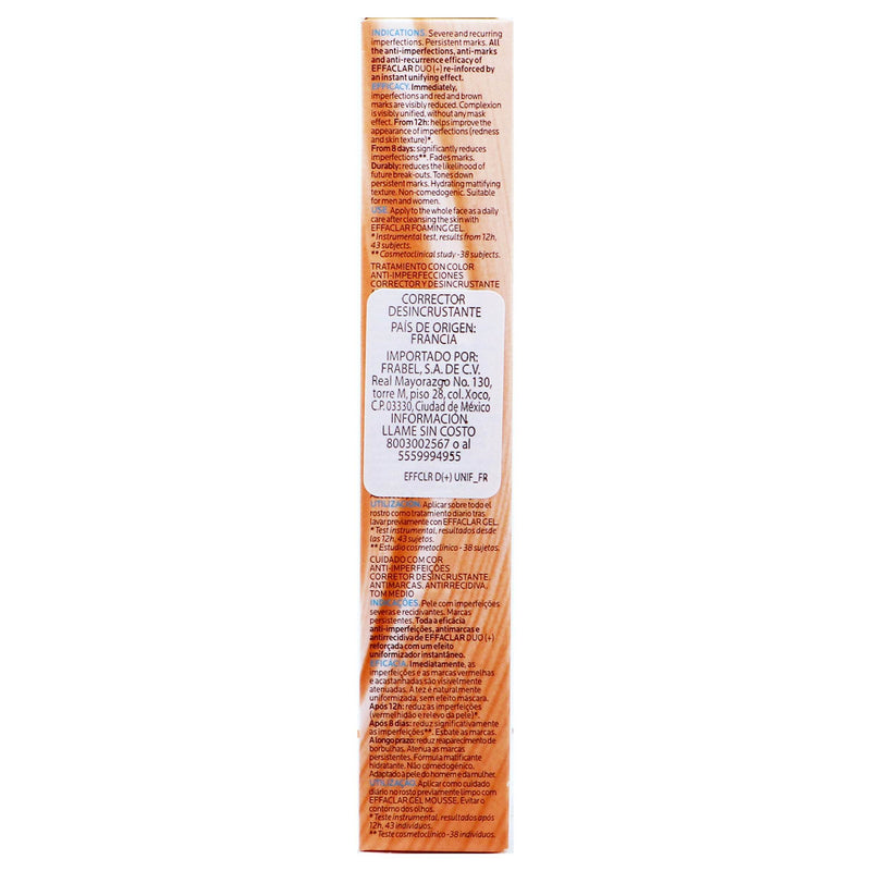La Roche-P Effaclar Duo Unifiant Anti-Imperfecciones Color 40Ml - WeCare Pharma