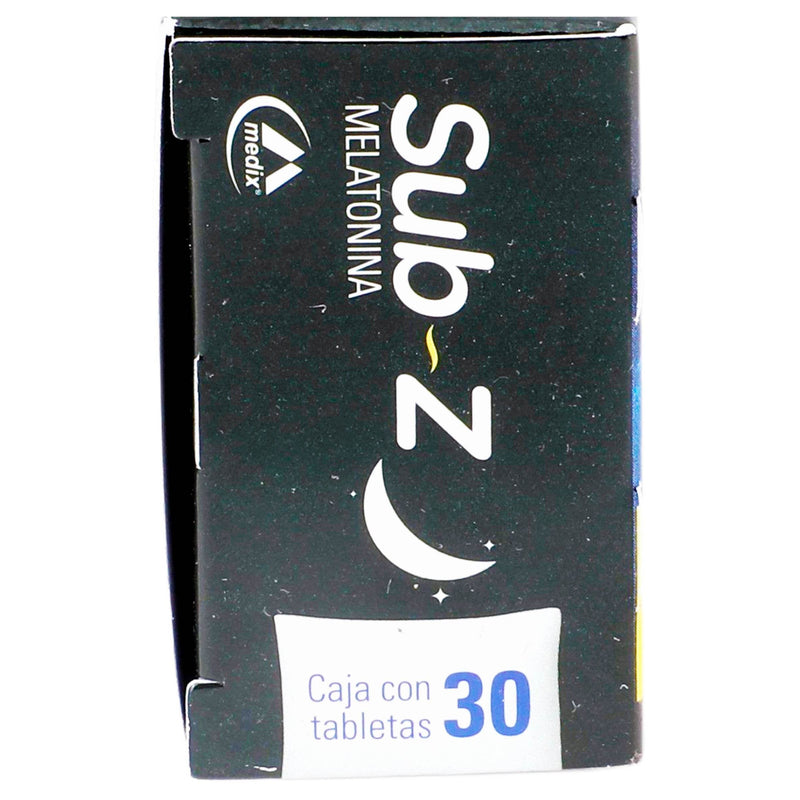 Sub-Z Sl 5Mg Con 30 Tabletas (Melatonina) - WeCare Pharma