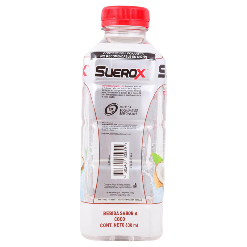 Suerox 8Iones Frasco 630Ml Coco (Electrolitos Orales) - WeCare Pharma