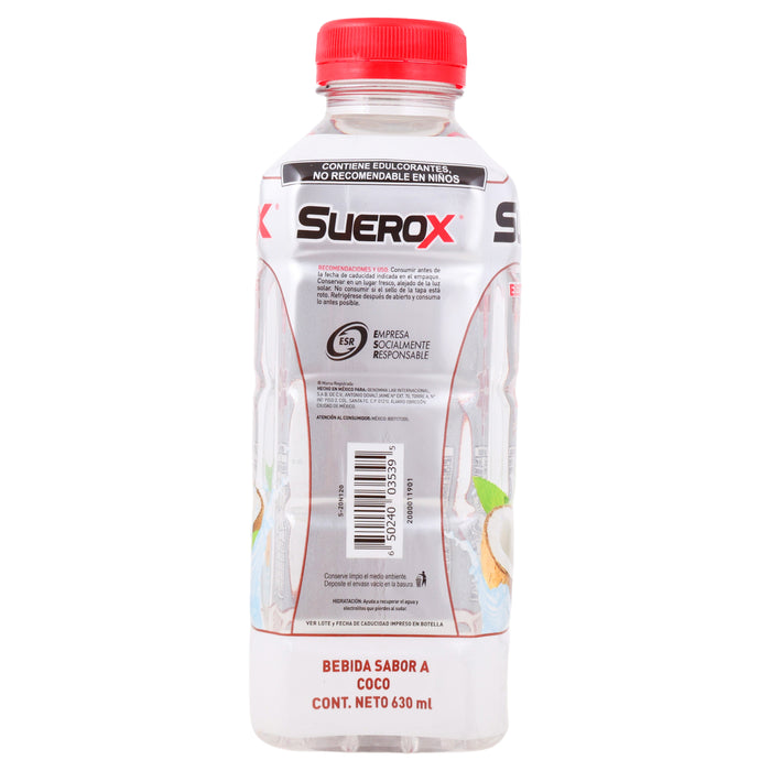 Suerox 8Iones Frasco 630Ml Coco (Electrolitos Orales) 8 - 650240035395