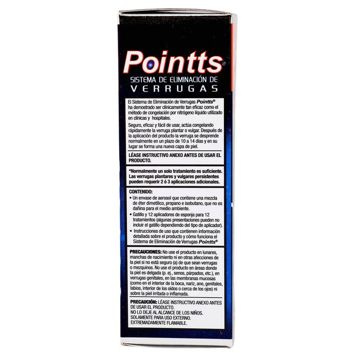 Pointts (Éter Dimetílico/ Propano/Isobutano) Solución 80Ml Con 12 Aplicadores - WeCare Pharma