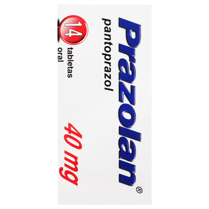 Prazolan 40Mg Con 28 Tabletas (Pantoprazol) 8 - 7501299303474