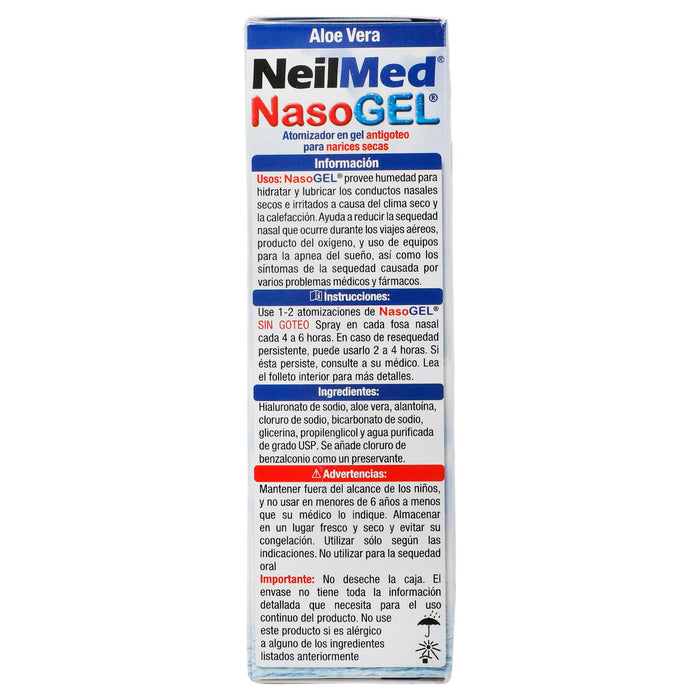 Neilmed Nasogel Narices Secas Spray 30Ml - WeCare Pharma