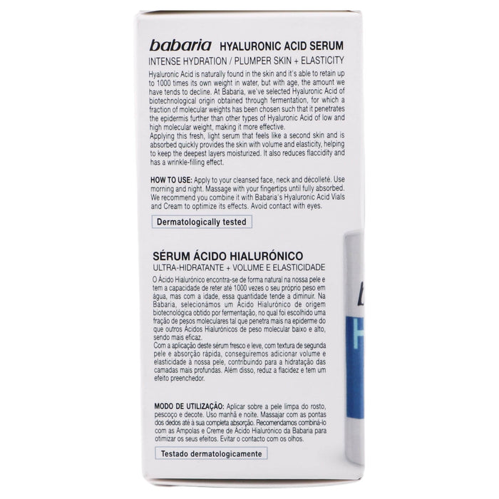 Babaria Serum Acido Hialuronico 30Ml - WeCare Pharma