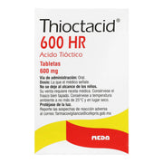 Thioctacid 600Hr Con 30 Tabletas (Acido Tioctico) - WeCare Pharma