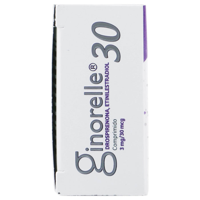 Ginorelle 30 3Mg/30Mcg Con 28 Comprimidos (Drospirenona/Etinilestradiol) - WeCare Pharma