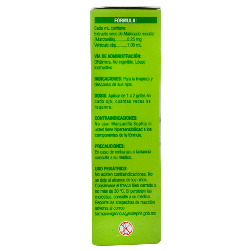 Manzanilla Sophia Gotas 15Ml (Libricante Natural) - WeCare Pharma