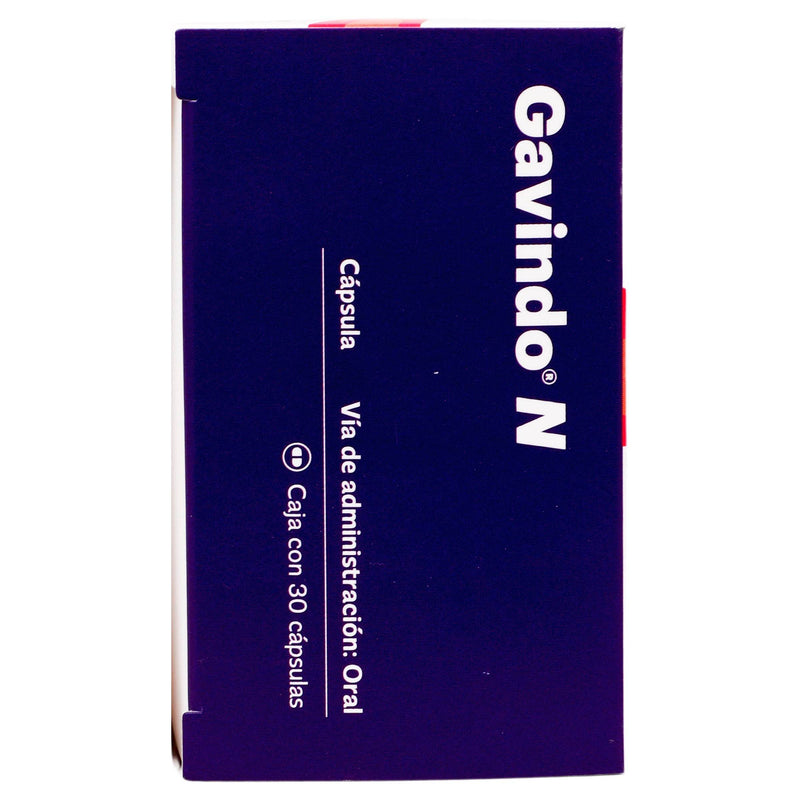 Gavindo Ncap 300Mg/100Mg/0.200Mg Con 30 (Gabapentina/Tiamina/Cinocobalamina) - WeCare Pharma