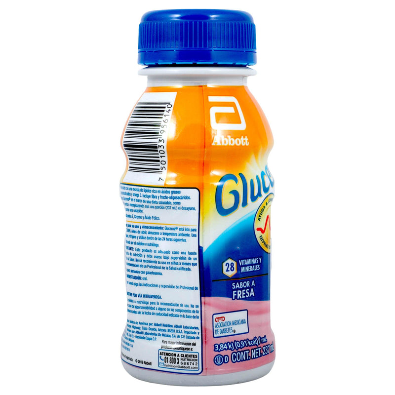 Glucerna Frasco 237Ml Fresa (Suplemento Alimenticio) - WeCare Pharma