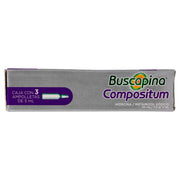 Buscapina Compositum 20Mg/2.5G/5Ml Con 3 Ampulas (Hioscina/Metamizol) - WeCare Pharma