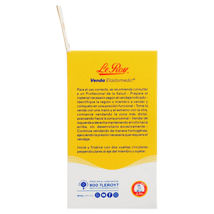 Venda Alta Compresión Elastomedic Leroy 10Cm - WeCare Pharma