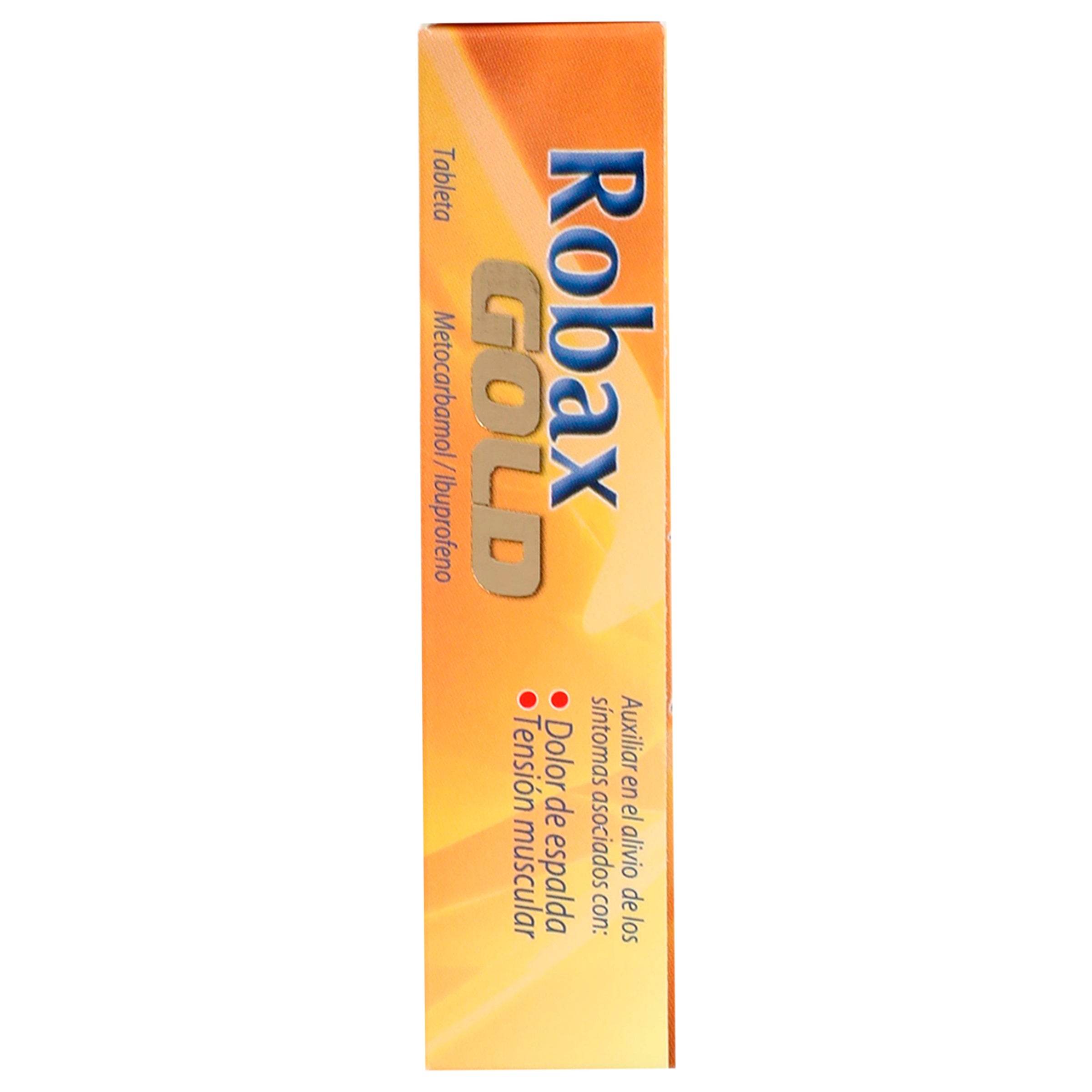 Robax Gold 500/200Mg Con 24 Tabletas (Metocarbamol/Ibuprofeno) — WeCare ...