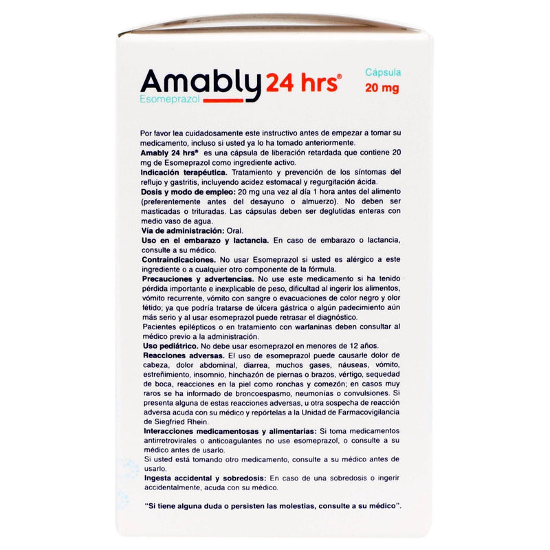 Amably 20Mg Con 14 Capsulas (Esomeprazol) - WeCare Pharma