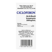Cicloferon Suspensión 200Mg/5Ml 125Ml (Aciclovir) - WeCare Pharma