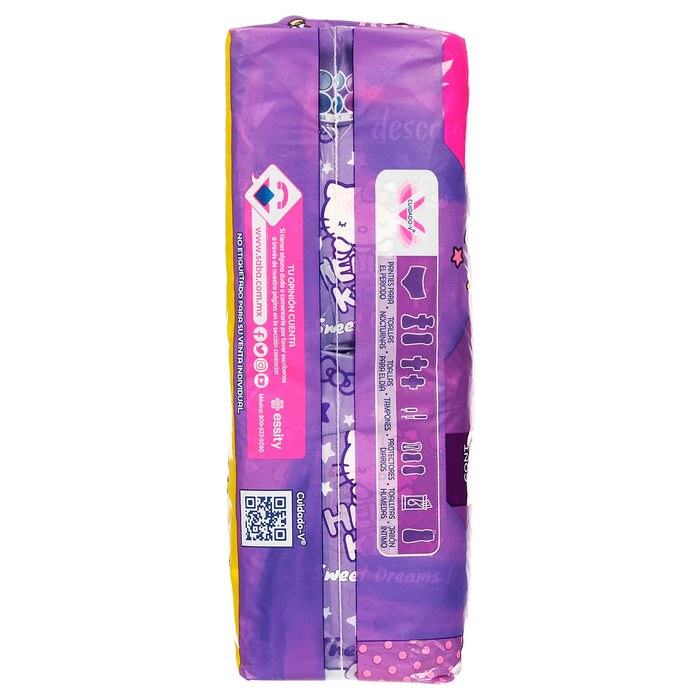 Toallas Femeninas Saba Buenas Noches C/Alas Con 28 - WeCare Pharma